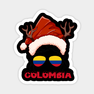 Colombia girl, Colombian Christmas gift , Regalo Navidad Colombia Magnet