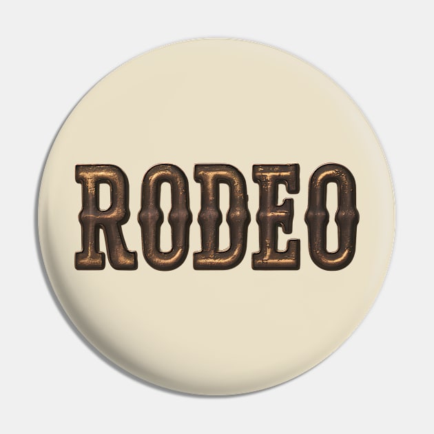 Rodeo Pin by NomiCrafts