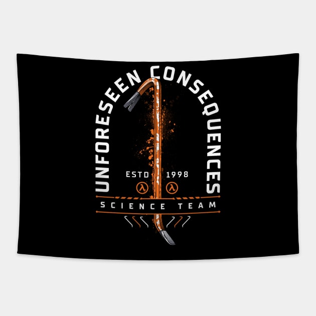 Unforeseen Consequences Tapestry by technofaze