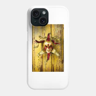 Madi Gras Jester Mask Phone Case