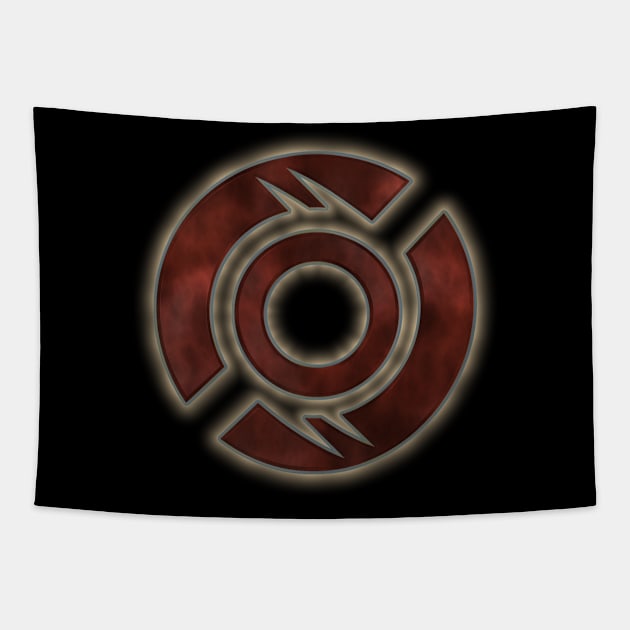 Rhydonium Symbol Alternate Tapestry by Veraukoion