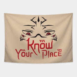 Sukuna - Know Your Place Tapestry