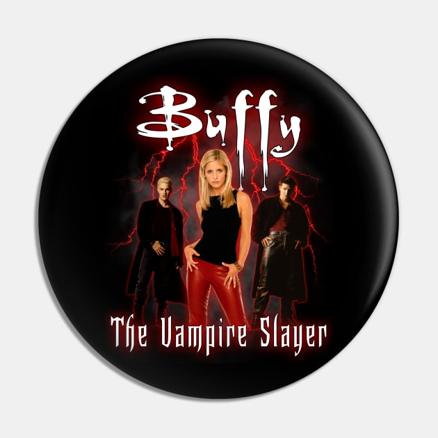 Buffy The Vampire Slayer Pin by CharXena