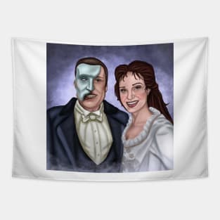 michael crawford and sierra boggess Tapestry