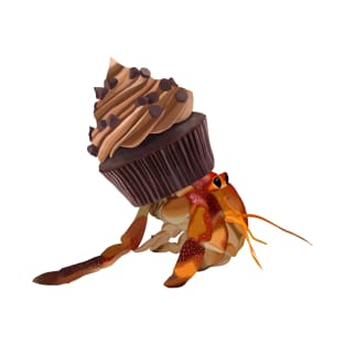 Hermit Crab Cupcake Shell T-Shirt