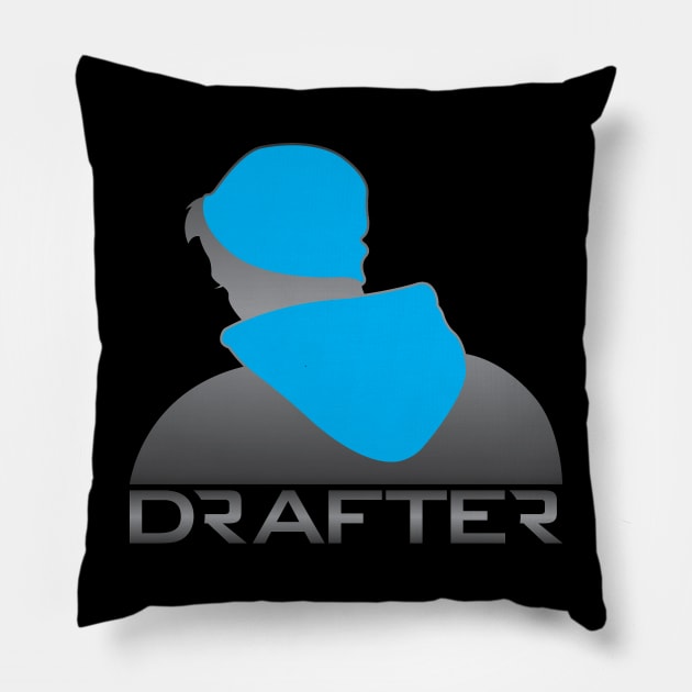 Drafter - 03 Pillow by SanTees