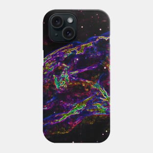 Black Panther Art - Glowing Edges 417 Phone Case