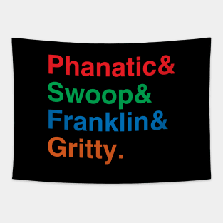 Philly Mascots List Tapestry