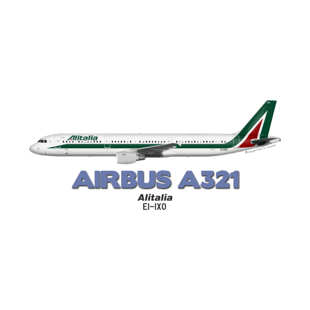 Airbus A321 - Alitalia by TheArtofFlying