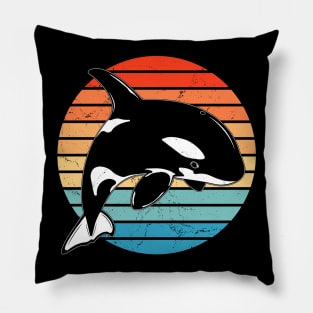 Cute orca killer whale Pillow
