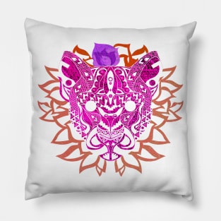 Pink Cougar ecopop Pillow