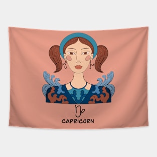 Capricorn Constellation: Steadfast And Realistic |  Astrology Art Tapestry