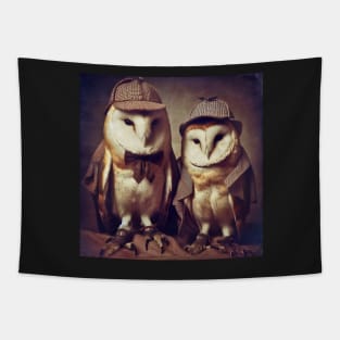 Barn Owl Detectives Tapestry