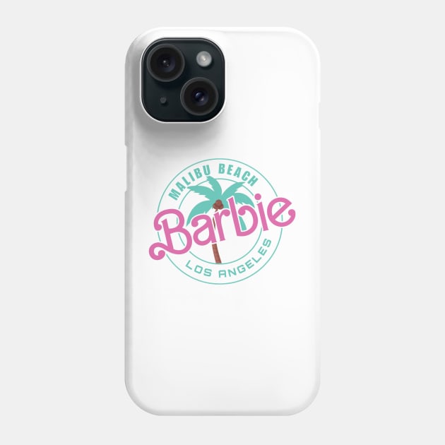 Malibu Beach Barbie Vintage Phone Case by LopGraphiX