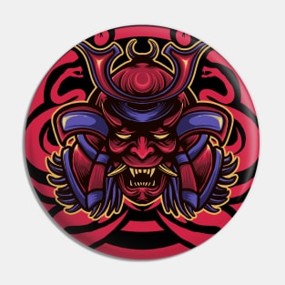 Samurai Snake Clan Pin