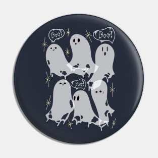 Boo Party Pin