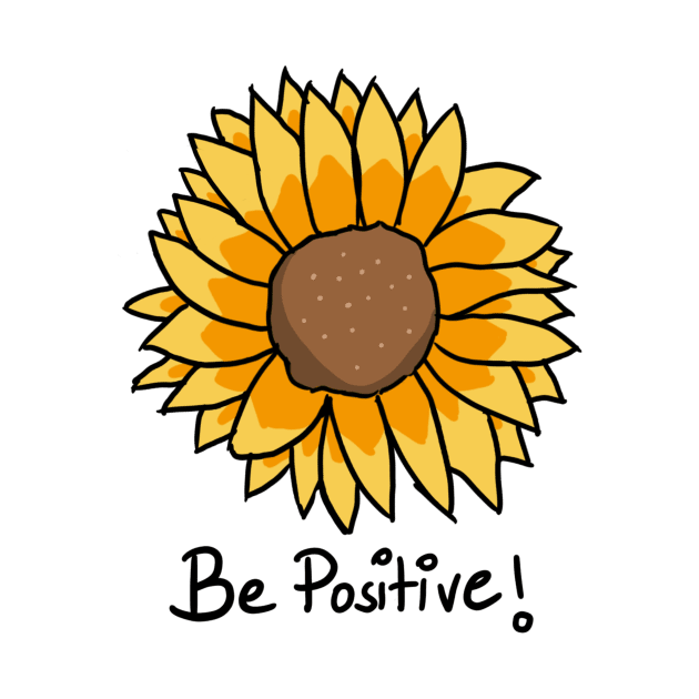 Sunflower - Be Positive! by natz162