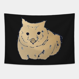 Wombats are the cutest animals in the world. Tapestry