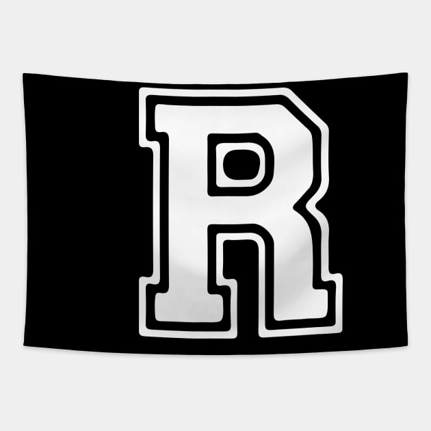 Letter R Tapestry by Xtian Dela ✅