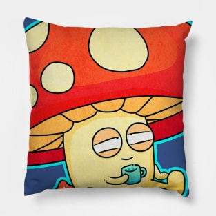 Mushroom Tea Tee Pillow