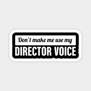 Director Voice | Musical Theater & Stage Drama Magnet