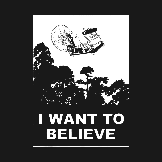 I Want to Believe in Time Machine by Titius