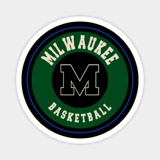 Milwaukee basketball Magnet