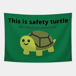 Safety Turtle Tapestry