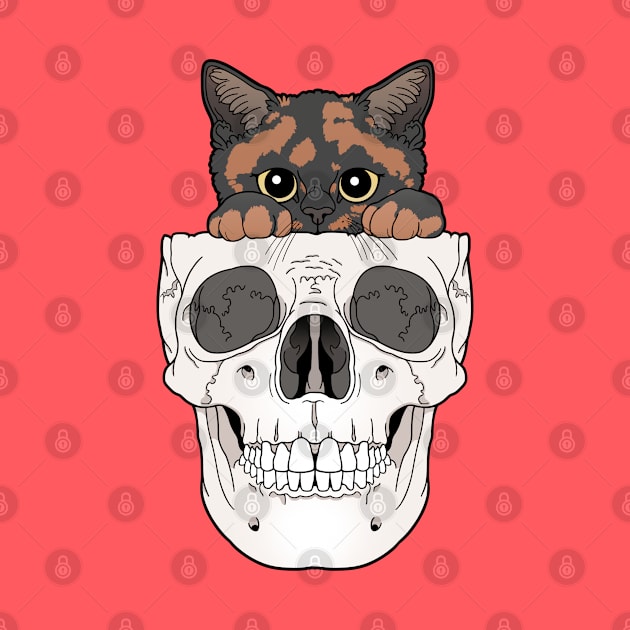 Torte Kitty & Skull by tiina menzel