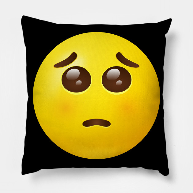 emoji face pillow