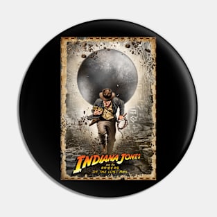 Indiana jones art Pin