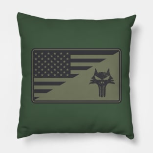 US K9 Handler Patch (subdued) Pillow