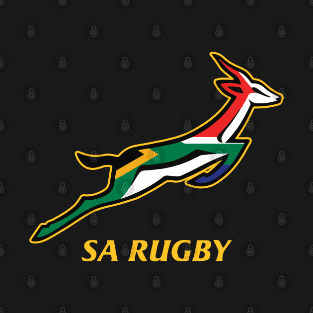 Springboks rugby, South Africa Springbok by Hoahip