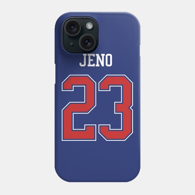 Jeno's hockey jersey - 90's love (NCT) Phone Case by Duckieshop