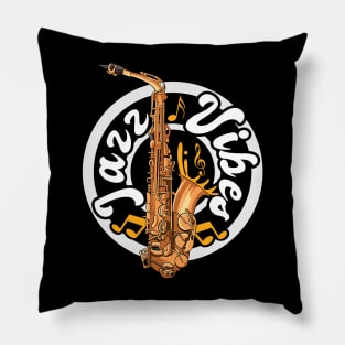 Jazz Music Lover Jazz Sax Player Marching Bands Saxophone Pillow