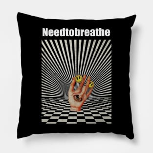 Illuminati Hand Of Needtobreathe Pillow