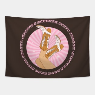 Boot Scootin' Girls Club Tapestry