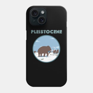 Pleistocene ancient animals Phone Case