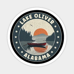 Lake Oliver Alabama Sunset Magnet