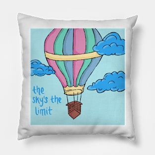 The Sky’s The Limit Pillow