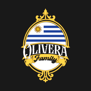 Olivera Family - Uruguay flag T-Shirt