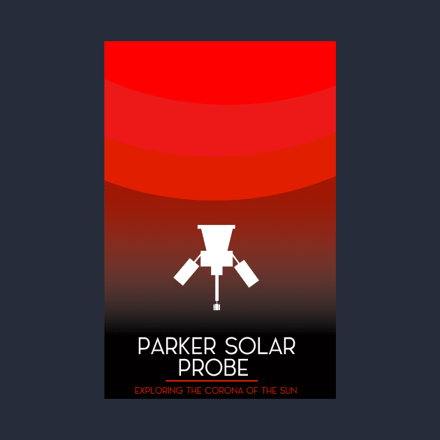 Parker Solar Probe Space Art by nickemporium1