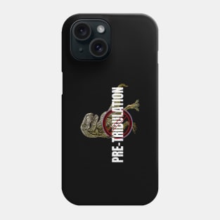 No Pretribulation Rapture T-rex dinosaur Symbol Phone Case