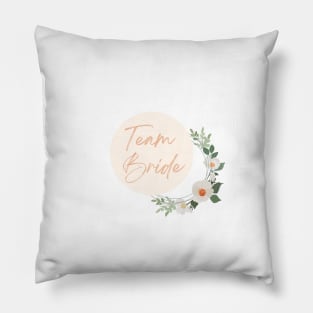 Team Bride Pillow