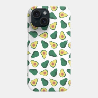 Avocado Fruit Pattern Phone Case