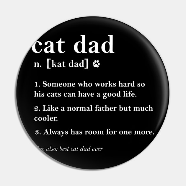 Cat dad Pin by oyshopping