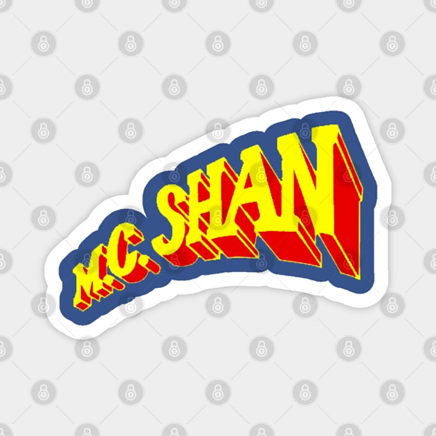 MC SHAN Magnet by StrictlyDesigns