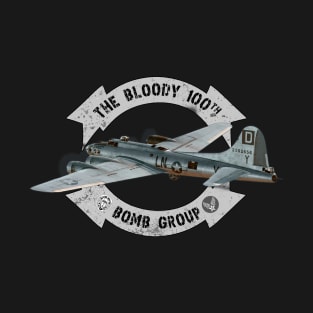 The Bloody 100th Group and B17 Flying Fortress T-Shirt