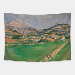 Toward Mont Sainte-Victoire by Paul Cezanne Tapestry