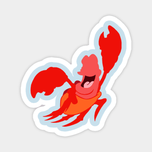 Red Crustacean Magnet